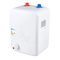 8L Instantaneous Water Heater Electric 220 V Kitchen 1.5 KW, Pressureless Small Instantaneous Water Heater for Sink, Bathroom