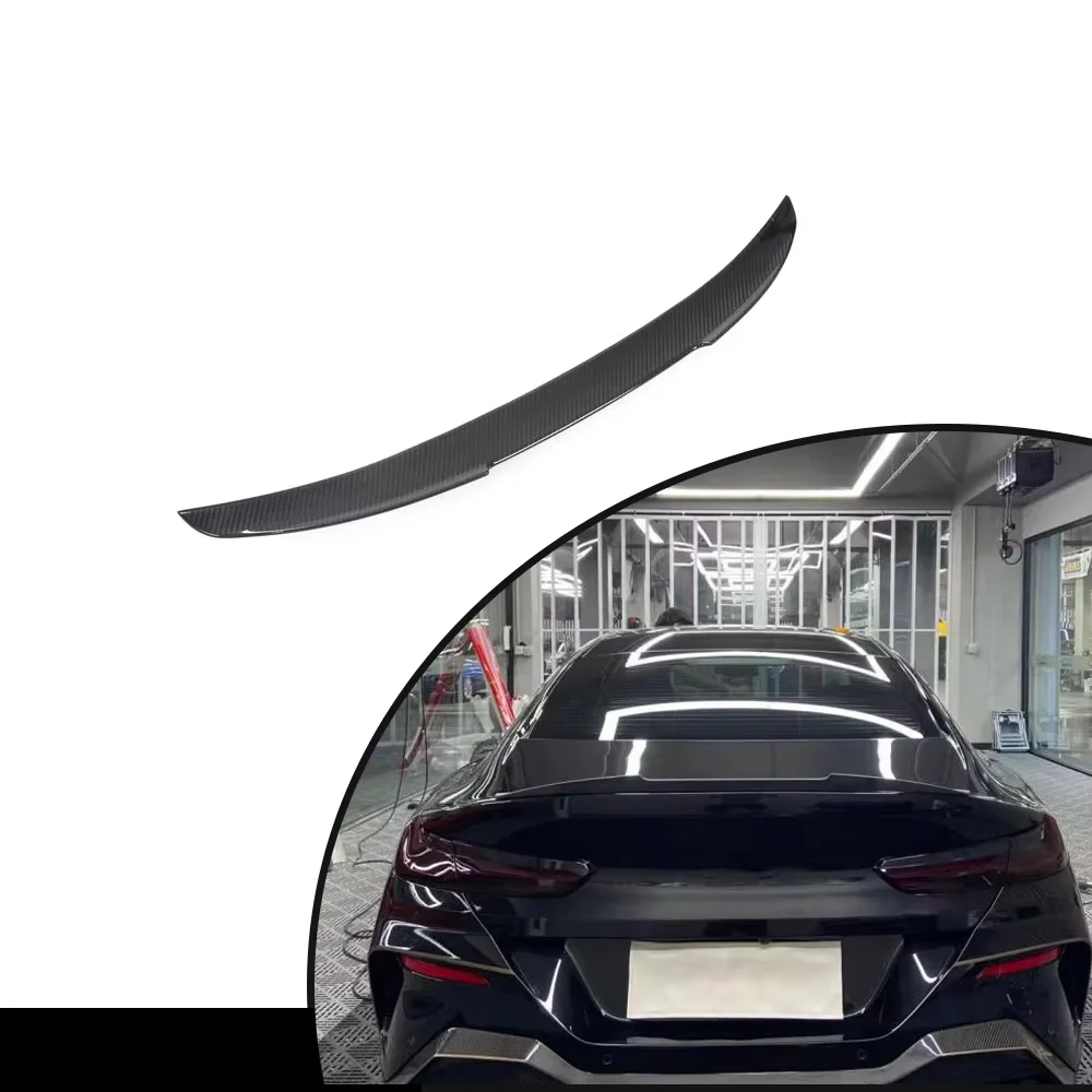 

Задний спойлер багажника из сухого углеродного волокна для BMW 8 серии G16 Gran Coupe Sedan, 4 двери 2019-2021 гг.
