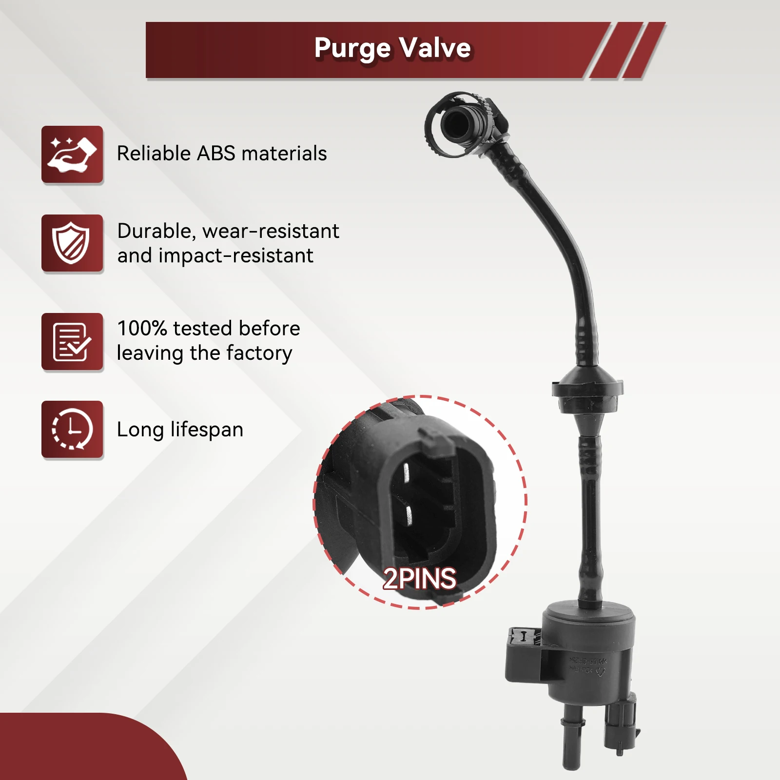 Elektrozawór upustowy pochłaniacza oparów do Buick Encore Chevy Chevrolet Cruze Sonic 1.4L Vauxhall OPEL 55573017 0280142505 55576071 — zdjęcie 6