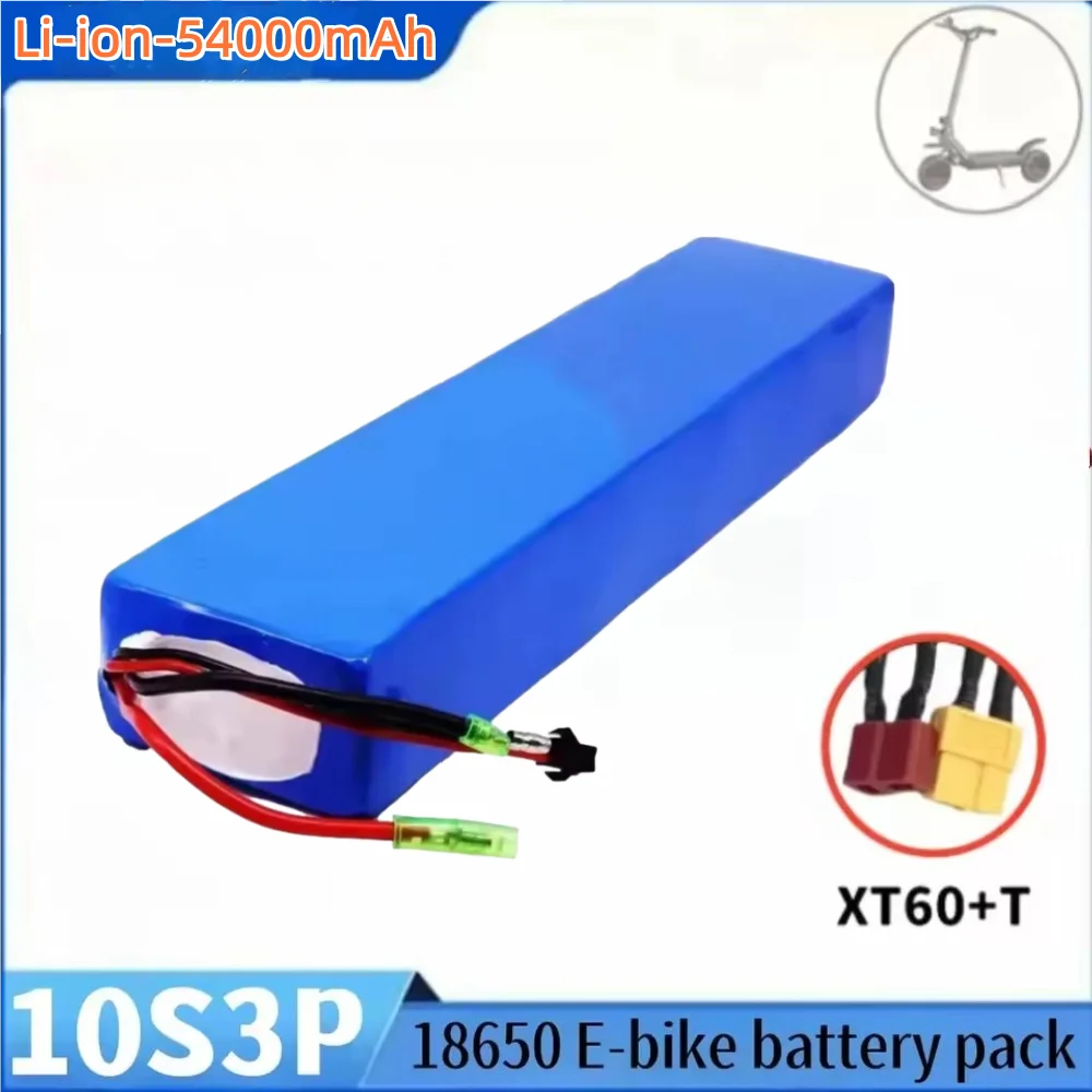 

Batería recargable de iones de litio 10S3P 36V 54000mAh batería 18650 BMS adecuada para todo tipo de vehículos eléctricos