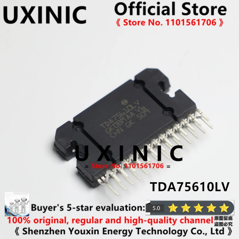 

UXINIC 100% New Imported OriginaI TDA75610LV ZIP27 Power Amplifier