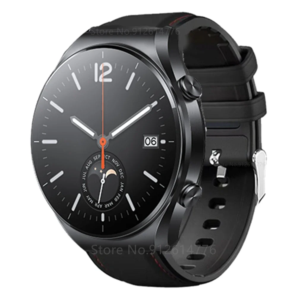 22 مللي متر سيليكون + حزام ساعة جلدي لساعة Xiaomi S1/S1 Active/Pro/Color 2 سوار معصم لساعة Huawei GT2 3 Pro 46 مللي متر