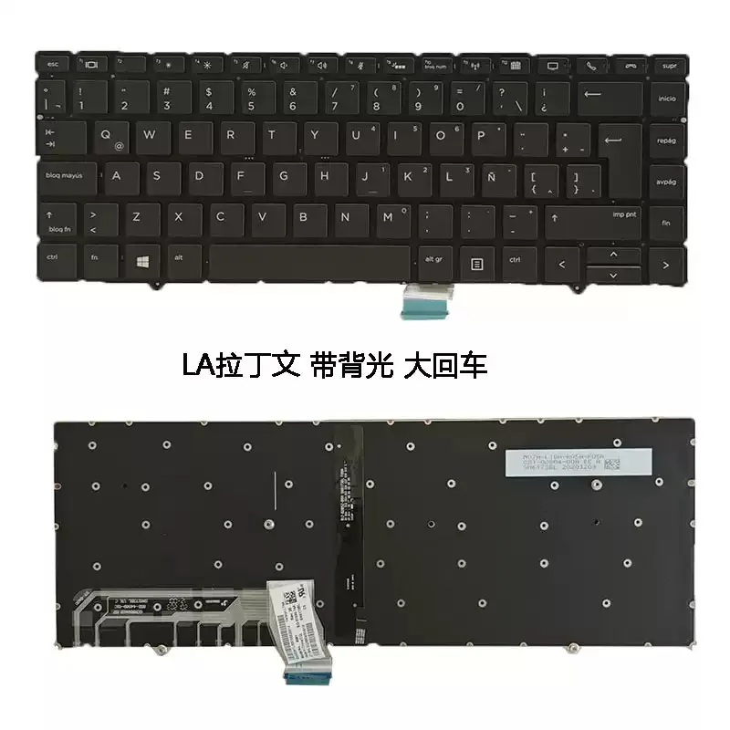 Backlit  for HP ZBook Studio x360 G5 EliteBook 1050 G1 Laptop Keyboard