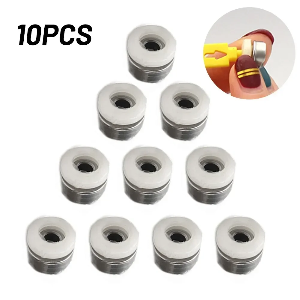 Aço inoxidável Gun Spray Nozzle, Airless Seals, Acessórios De Tinta De Borracha, Junta De Ponta, 10Pcs