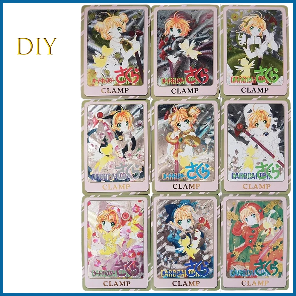 

Anime Goddess Story DIY ACG KINOMOTO SAKURA Boys Game Toys Christmas Birthday Gift Collectible Cards Premium Flash Cards