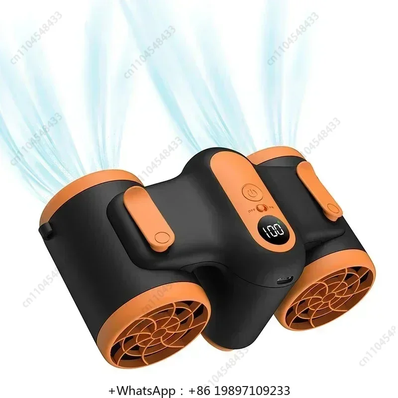 

Portable Hanging Waist Reaching Battery Ultra Quiet Wearable Fan Handheld Air Conditioner