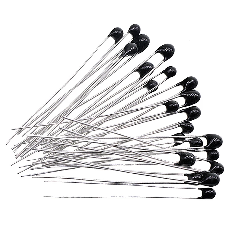 10PCS Rezystor termiczny NTC MF52 NTC-MF52AT 1K 2K 3K 4.7K 5K 10K 20K 47K 50K 100K 5% 3950B 1/2/3/4.7/K Ohm R