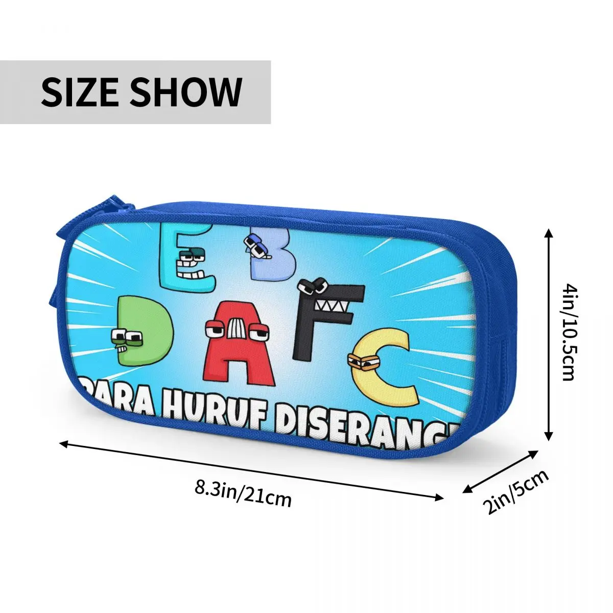 アルファベット伝承鉛筆ケース楽しい学習文字ペンボックスバッグガールズボーイズ大容量オフィスギフト鉛筆ポーチ