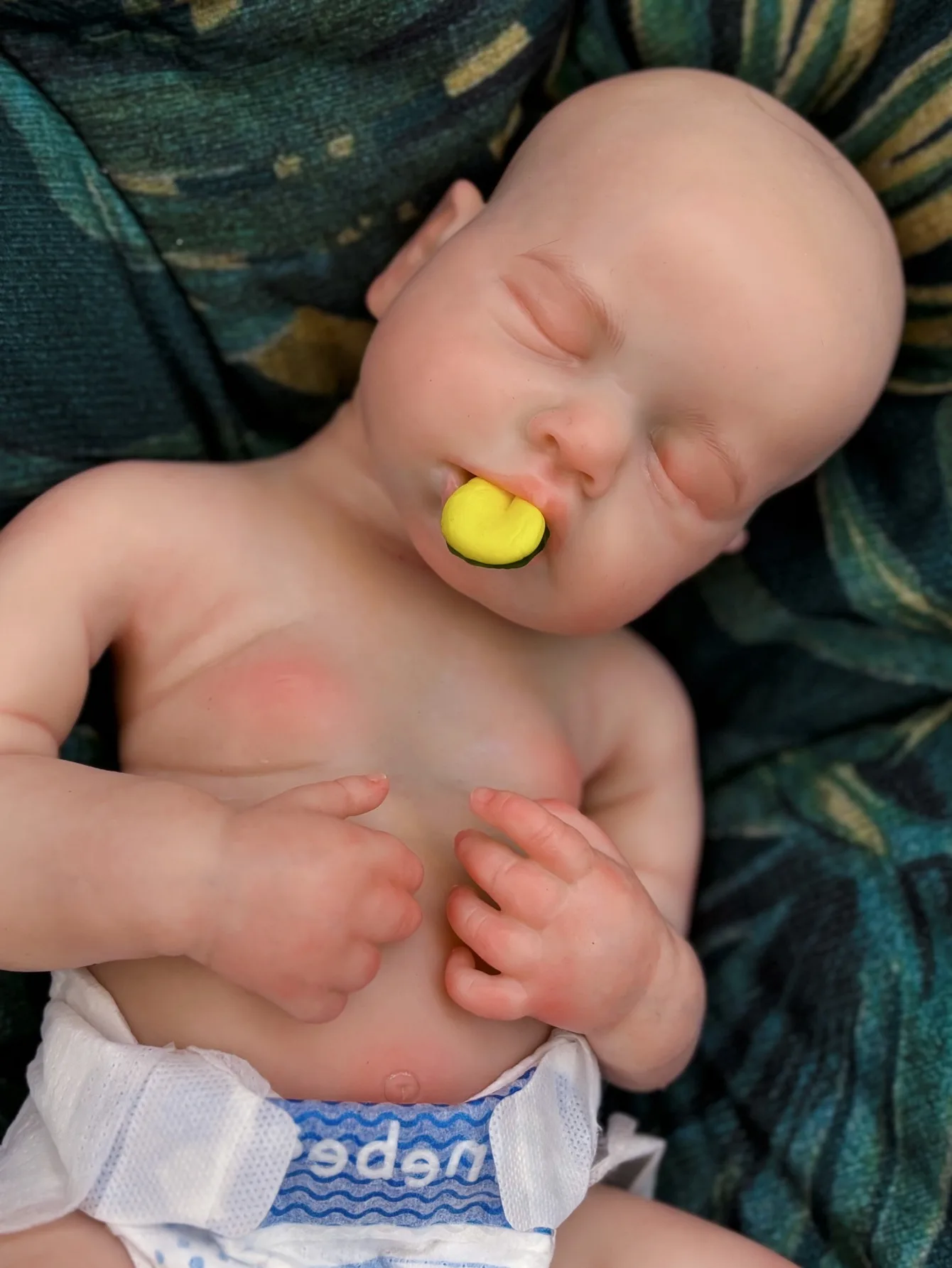 18-calowa silikonowa lalka Loulou BEBE Reborn Girl Soft Touch Noworodek lalka może otwierać usta