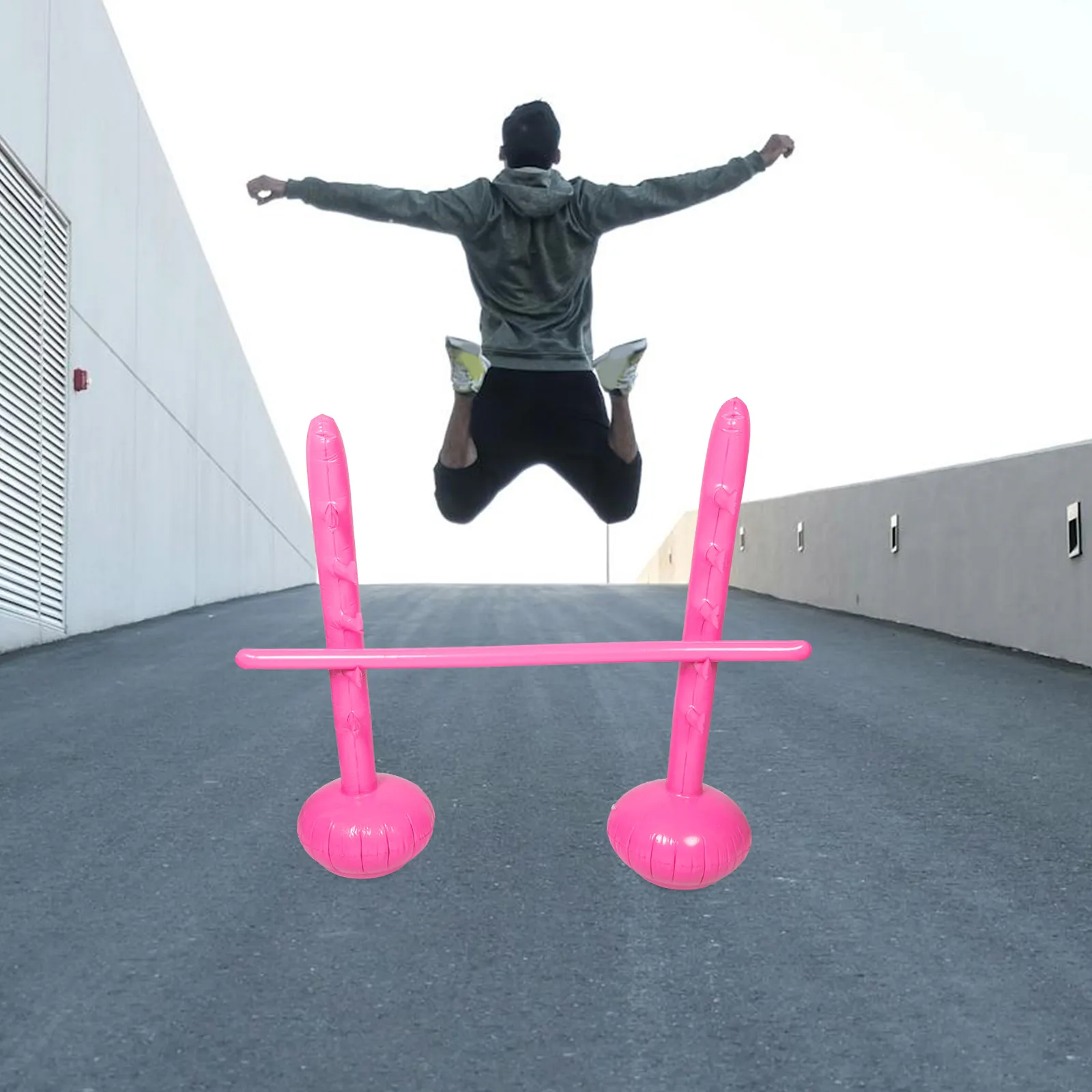 

Inflatable Limbo Game For Outdoor Parties Funny Interactive Jumping Stick For Adult Family Gatherings Beach Party Backyard Event