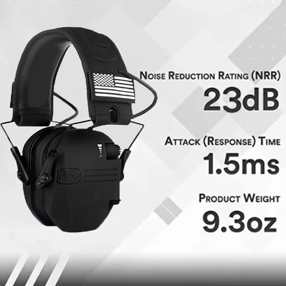 Electronic Shooting Earmuff Impact Sport Anti-noise Ear Protector Sound Amplification Tactical Hear Protective Headset 1PCS/4PCS