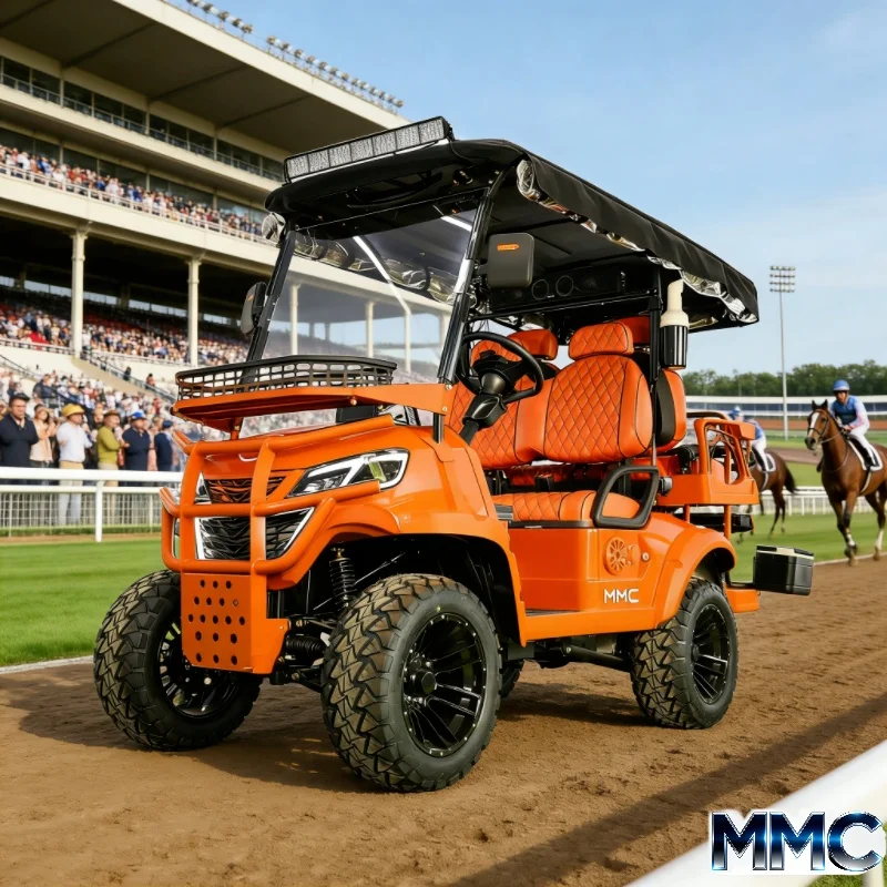 إصدار الملاحة الذكية 2/4/6/8 مقاعد 4WD عالية السرعة 5KW 7KW نموذج الملاح، عربة جولف كهربائية ذات تقنية رائدة للقيادة الذكية #5