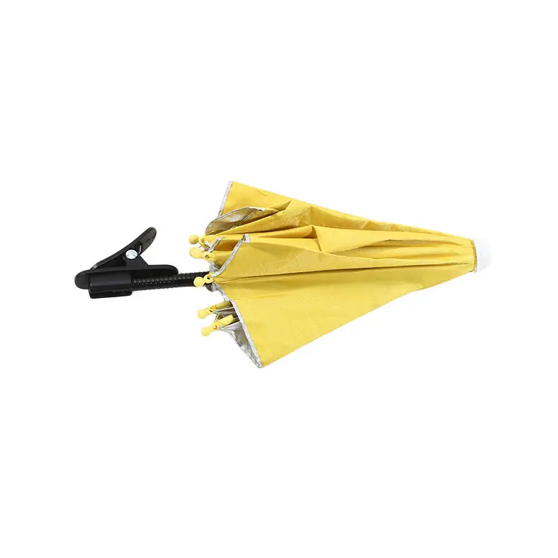 Biegsames Design Auto-Handy-Sonnenschutz Blendschutz mit Clip Handy-Regenschirm Verstellbare Rutschfeste Auto-Handyhalterung – Detail 30