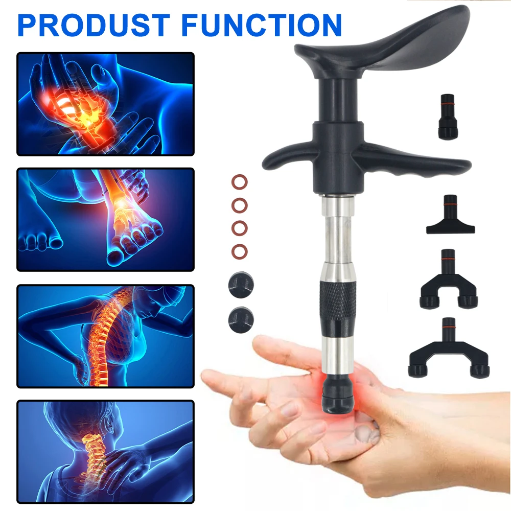 Manual Chiropractic Adjustment Tools Activation Therapy Vertebra Correction Improve Joint Pain Health Care Portable Massager
