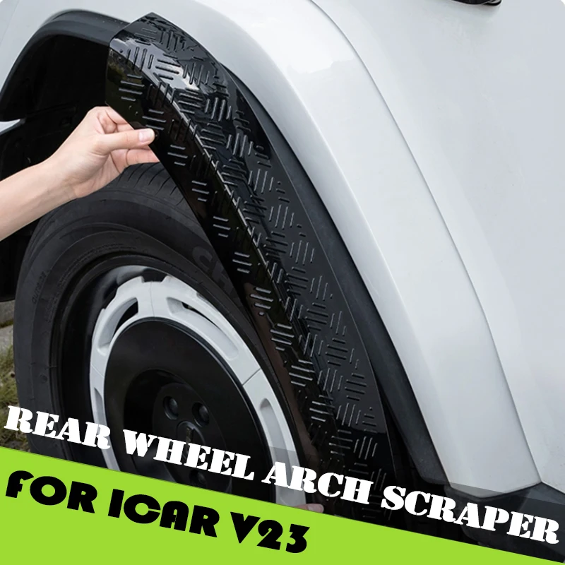 

Car Rear Wheel Arch Anti Scraper Fit for Chery ICAR V23 Modified Special Auto Off-road Protective Cover Car Exterior Accessories