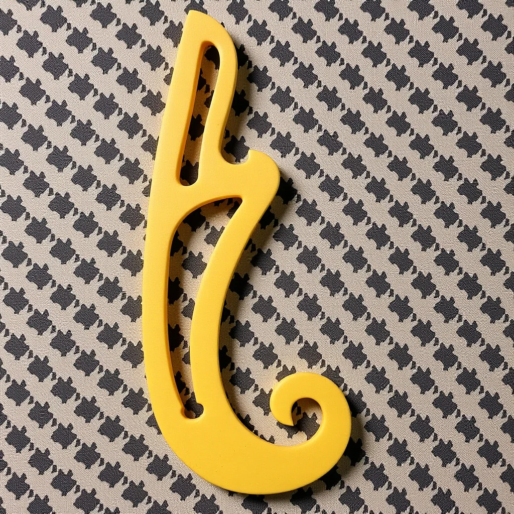 Linijka kreślarska do szycia, kreślenia projektów odzieżowych, narzędzie do szycia i kreślenia.