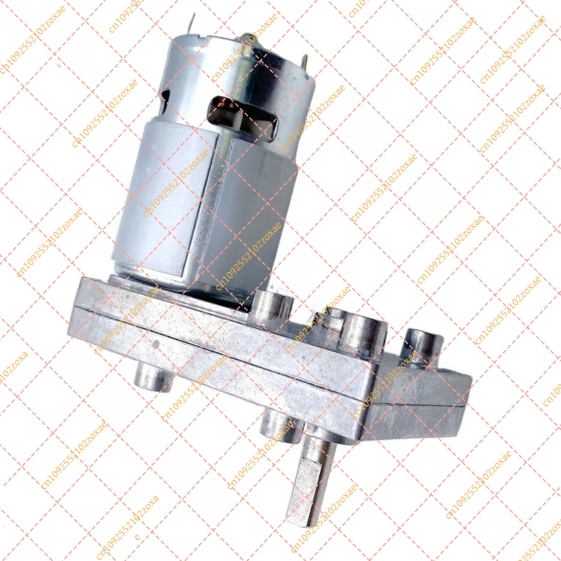 

TT-775 All Metal Gear DC Motor, 6V 12V 24V 30V High Torque for DIY Monitor Remote Control Curtain Valve