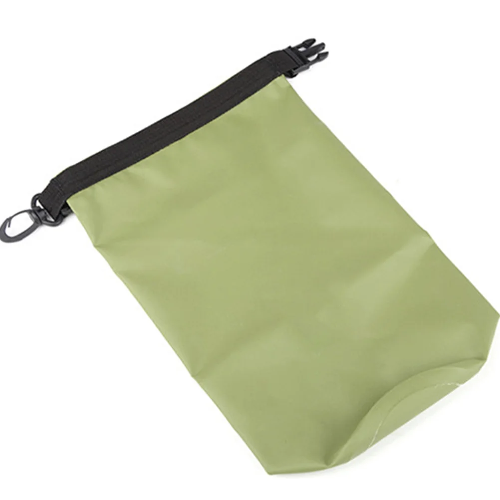 

1.5L Light Green Water Floating Bag High Quality Buckle Large Space Waterproof Sack for Hiking Camping Biking Fishing Sports