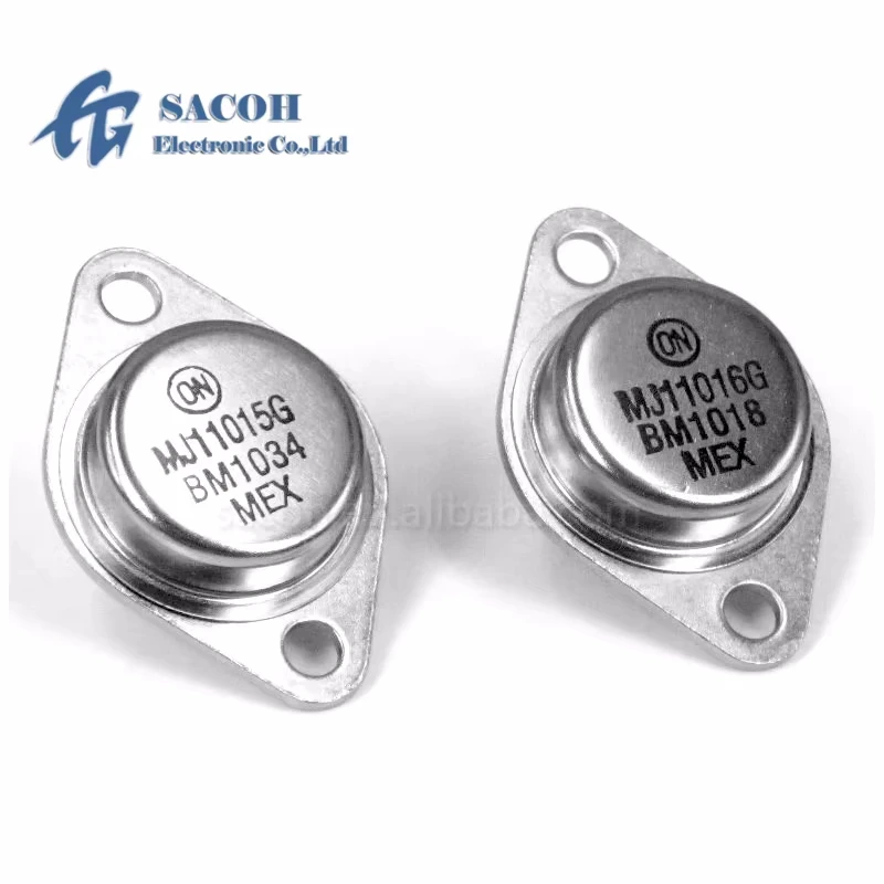 

New Original 2Pairs(4Pcs)/Lot MJ11016G MJ11016 + MJ11015G MJ11015 TO-3 Audio Amplifier Transistor In Stock