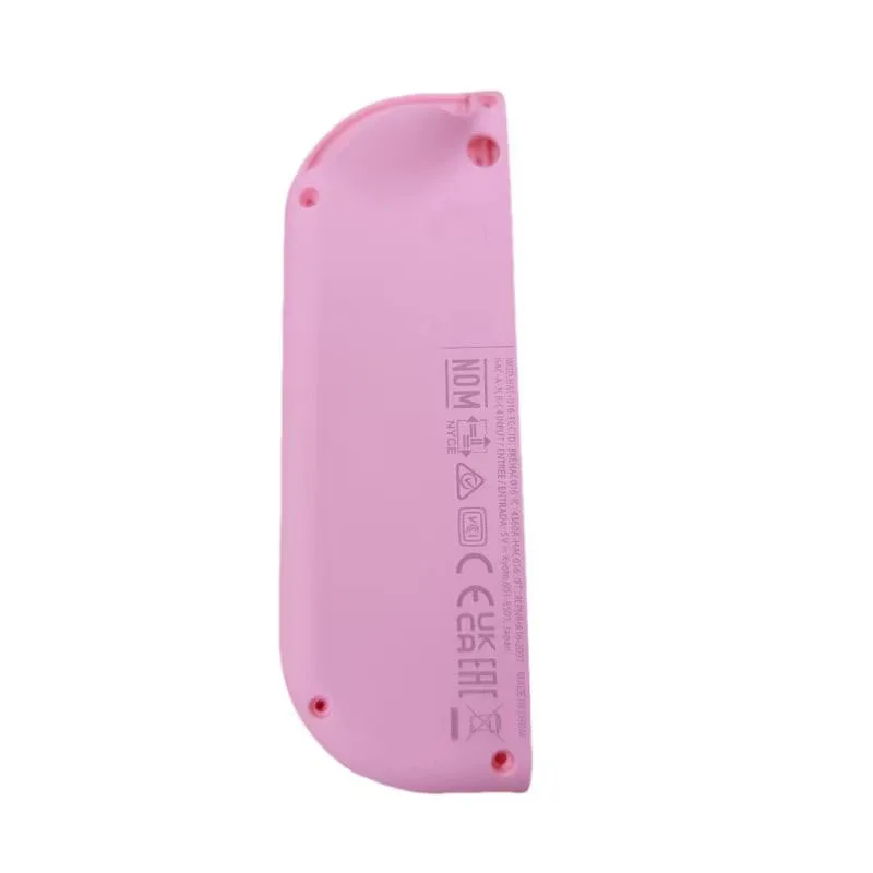 Para nintendo switch ns nx joy-con controlador diy l r habitação escudo caso plástico rosa capa escudo