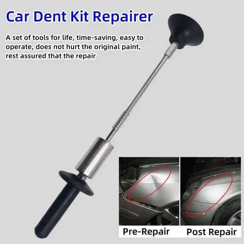

Pneumatic Air Suction Dent Puller Slide Hammer Car Body Dent Repair Suction Cup Slide Tool for Vehicle Auto Body Dent Removal