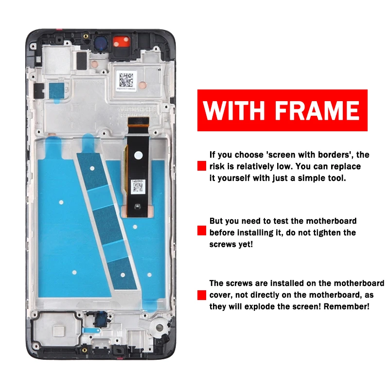 6.6“New For Motorola  G72 LCD XT2255-1 Display Touch Screen Digitizer Assembly Replacement For Moto G72 Display With Fingerprint