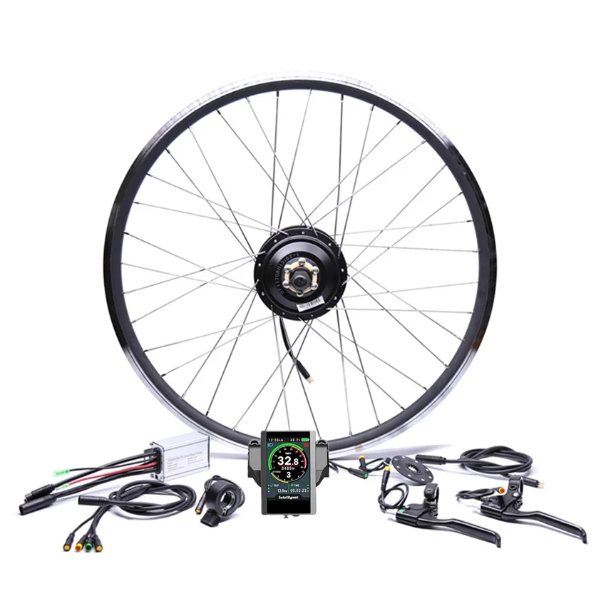 Color display Waterproof 36v250w Bafang Front/rear EBike Conversion Kit Brushless Hub Motors 20''26''28'' Motor Wheel