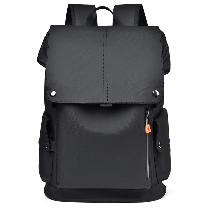 PU Leather High Quality Waterproof Men\'s Laptop Backpack Large Capacity Backpack for Business Urban Man Backpack USB Charging