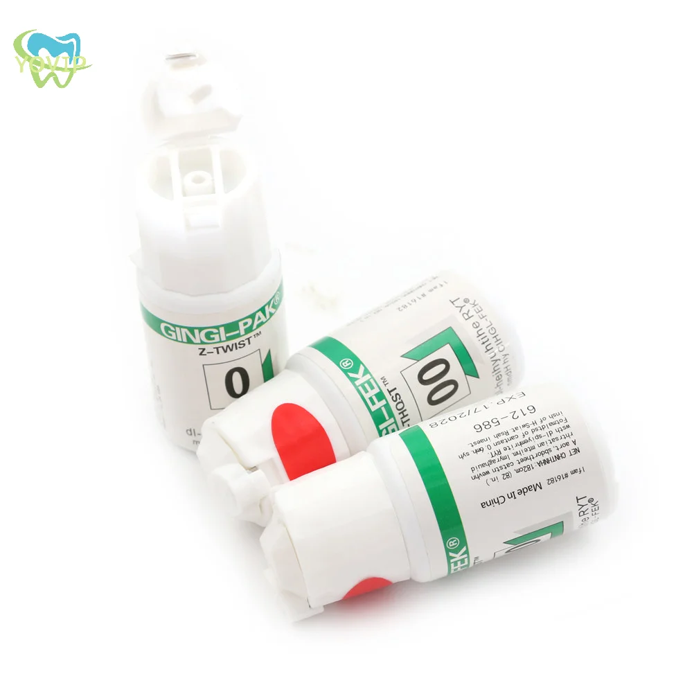 1 Bottle Dental Gingival Retraction Cord Packing Size 0 00 000