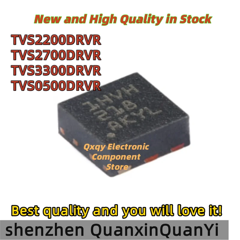 

10pcs new TVS2200DRVR 1HVH TVS2700DRVR 1HTH TVS3300DRVR 17JH TVS0500DRVR 1HRH