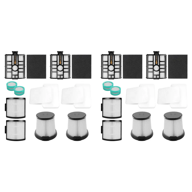 

INLIG-2Set IW3511 Комплект для замены фильтра для беспроводного пылесоса Shark IW3511 Detect Pro, для комплекта вакуумного фильтра Shark IW3511