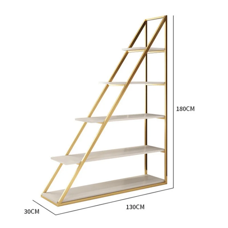 Prateleiras de madeira para supermercado, Custom Racks, Prateleiras para supermercado, 5 Tiers