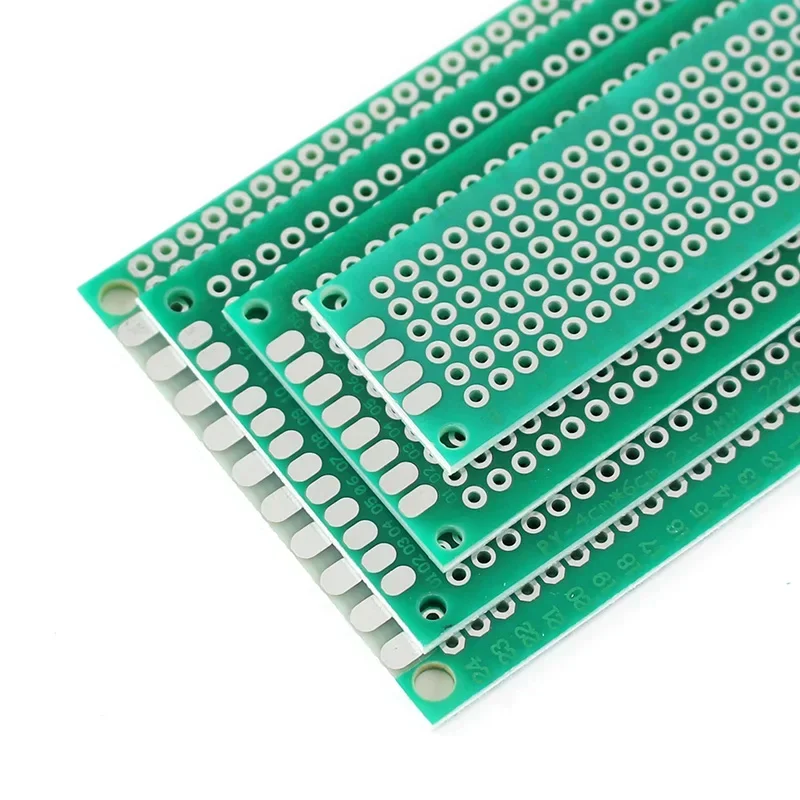 5PCS PCB Prototype Board Green Single Sided Breadboard 2x8cm 3x7cm 4x6cm 5x7cm 6x8cm 7x9cm 8x12cm 9x15cm Universal Circuit Board