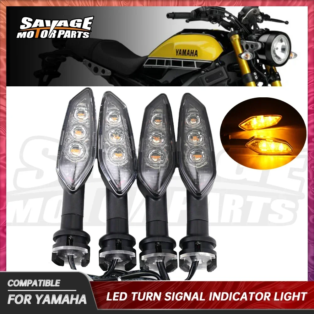 2024 XSR900 XSR155 LED Turn Signal Light For YAMAHA XSR125 Niken /GT XJ6 600 XT1200Z Tenere700 Motorcycle Blinker Indicator Lamp