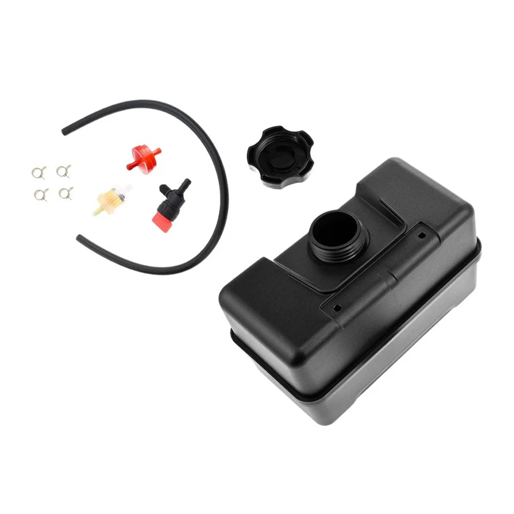 4 Quart Fuel Tank Kit With Cap Valve Filter Line For Lawn Mower Engine 691993 493337 490572 Tiller Snow Blower Garden Tool