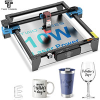 Twotrees TTS-10 Pro Laser Engraver TTS-55 Laser Engraving Machine Stainless Steel logo DIY Woodwork Cutting Machine CNC Tools