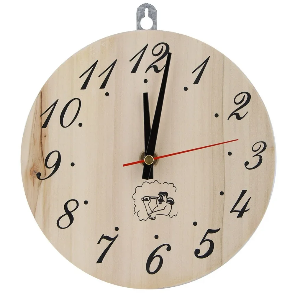 sauna equipment sauna wooden clock digital display Wall Clocks