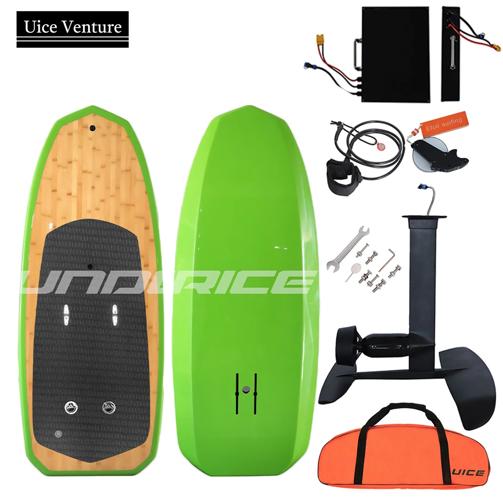 168cm Electric Surfboard E-foil Hydrofoil Battery Charge Foil Board Surf Board Carbon Electric Hydrofoil Powered Surfboard Set