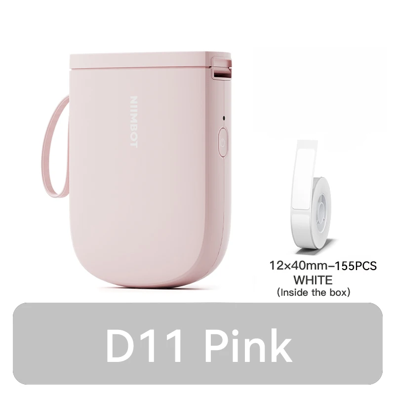NIIMBOT D11 Nieuwe Versie Labelprinter Mini Draagbare 300 DPI Bluetooth Draadloze Label Maker Naamplaatje Keuken Sticker PrintingMaker