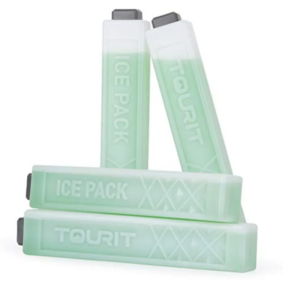 Ice Packs for Coolers Reusable Long Lasting Freezer Packs for Lunch Bags/Boxes, Cooler Backpack view 5
