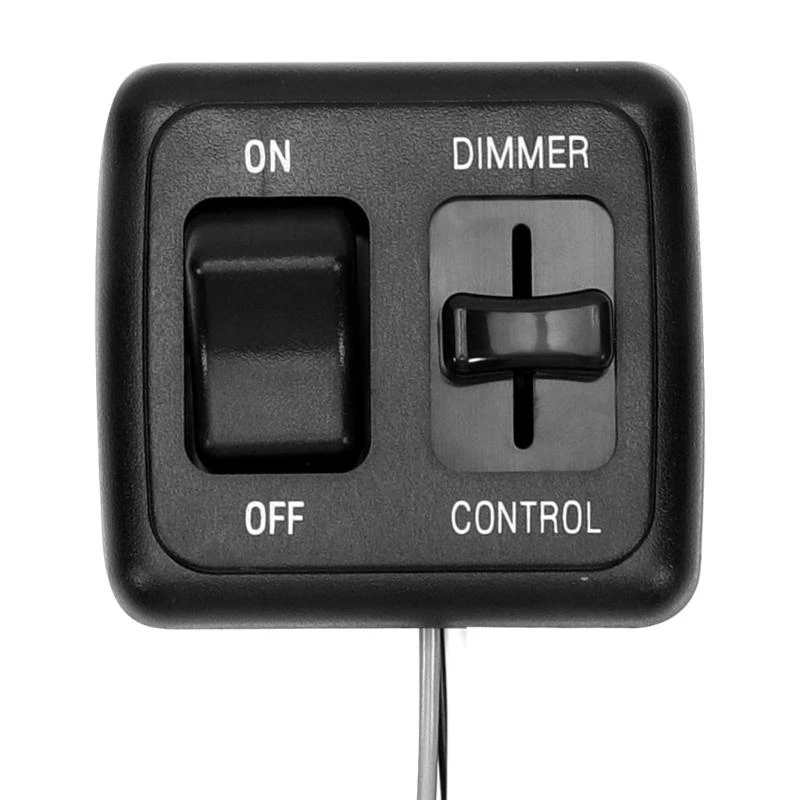 U2JA DC12V Dimmer Switch With Short Circuit Protection For Motorhomes And Boat Applications LED Halogen Incandescent Lights