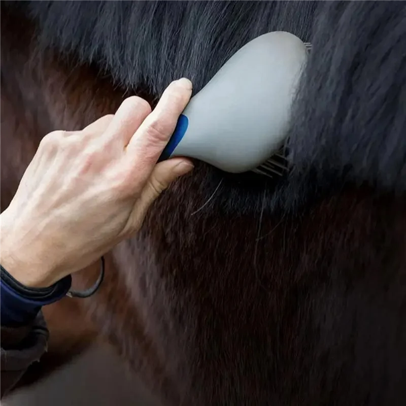 ABRS-2X Mane Pulling Comb For Horses Professional Mane And Tail Brush With Humanized Handle Horse Grooming Brushes Mane Brush