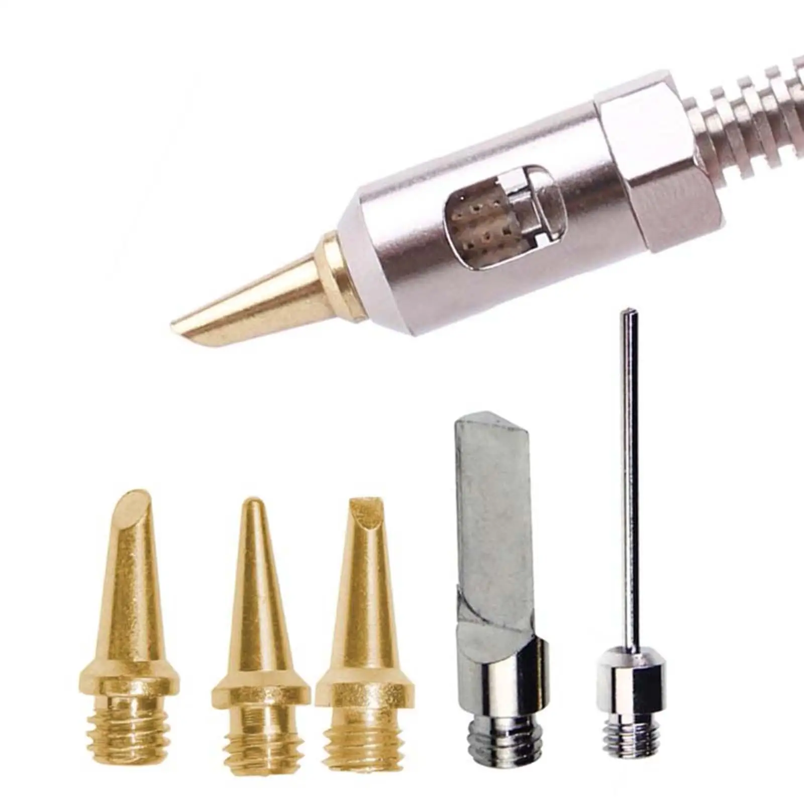 

5Pcs Soldering Iron Tips Kit Torch Pen Tool Welding Soldering Head Tips