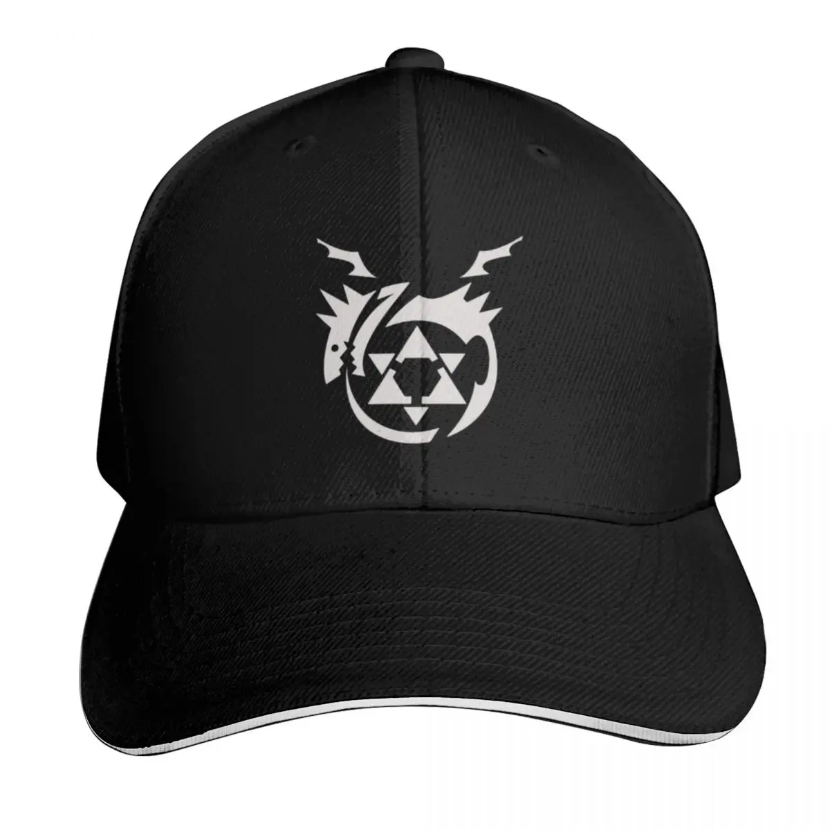 Fullmetal Alchemist Baseball Cap dad hat Big Size Hat Visor Hip Hop Woman Men's