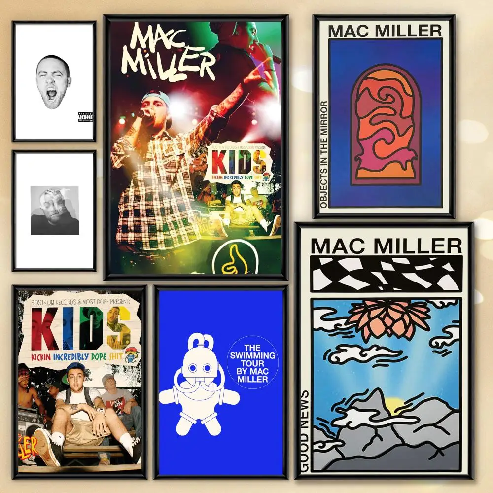 Poster M-Mac HD Anime Miller Hot Theme Classic Singer/OST/Movie-Waterproof Circles Self-Stick Home Singer Decor