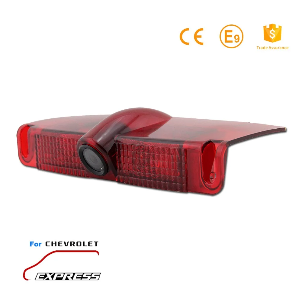 Cámara de Visión Trasera HD 720p Integrada en la Luz de Freno para GMC Savana, Chevrolet Explorer, Chevy Express 1500, 2500, 3500 Van (2003-2018)