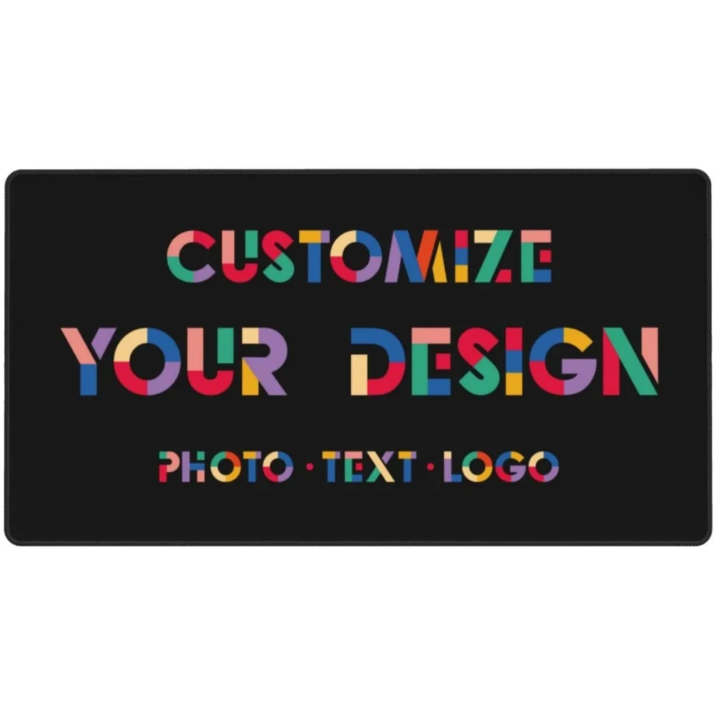 Custom Gaming Mouse Pad  Personalized Game Image  Text & Logo Upload  Custom Classic Game Pattern Desk Mat for Gift  Collection