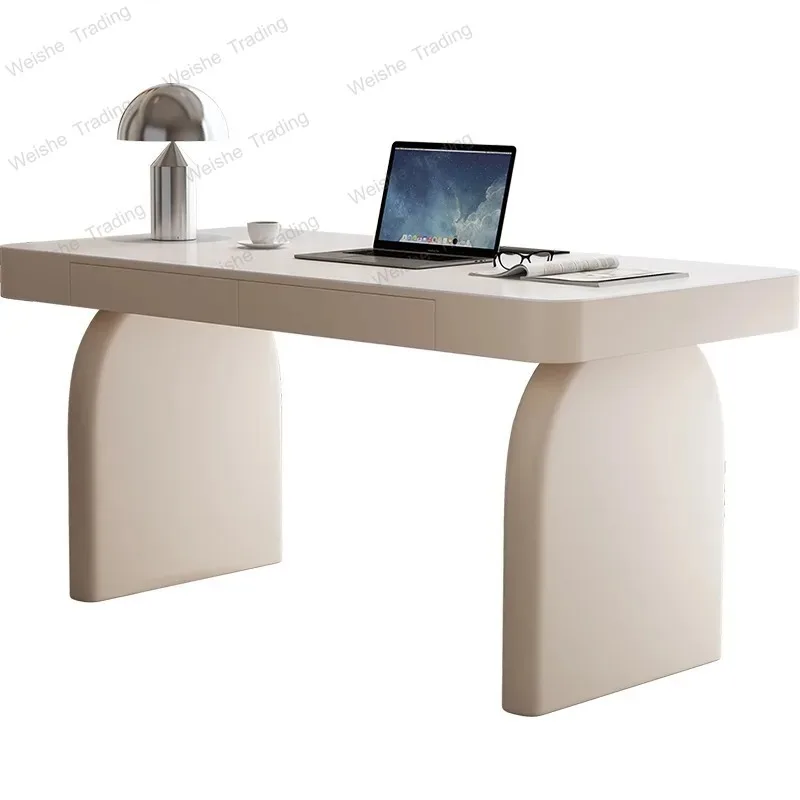 Elegant Modern Computer Desks Rectangular Design Drawers Organizer Gaming Desk Bedroom Wooden Mesas Furniture