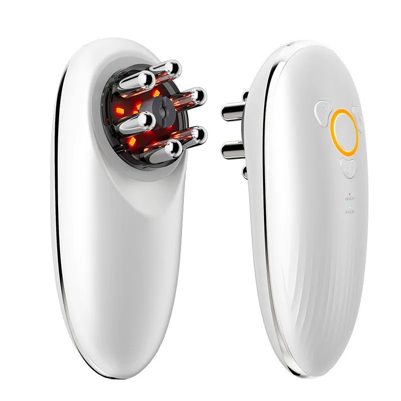 Color light negative pressure liposuction device, facial lifting and firming massager, household shaping and body shaping device