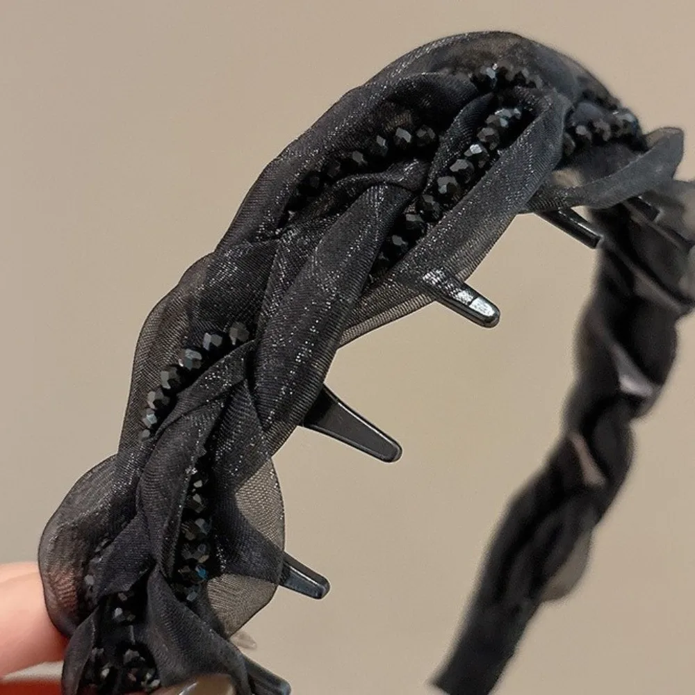 

Элегантная жемчужная повязка для волос ​ ​ Нескользящая винтажная повязка на голову с зубцами и высокой черепахой ​ ​ Блестящая отделка ​ ​ Аксессуары для волос Волнистые повязки на голову